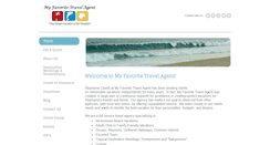 Desktop Screenshot of myfavoritetravelagent.net